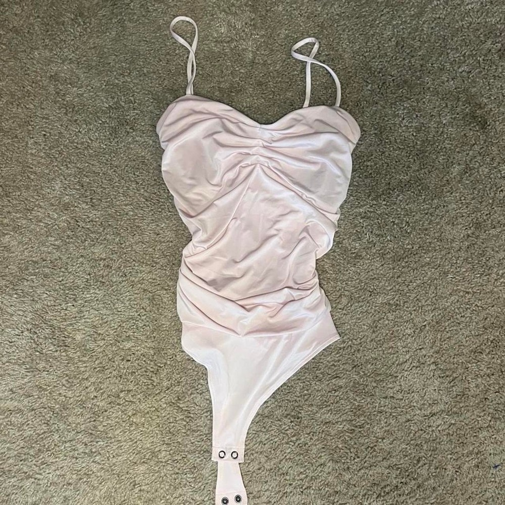 Ballerina Fairy Core Express light pink bodysuit in a S